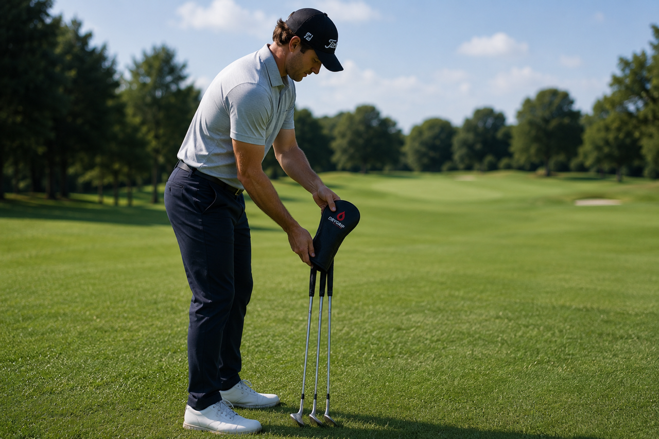 How DryGrip is Used Golf Grip Cover 3